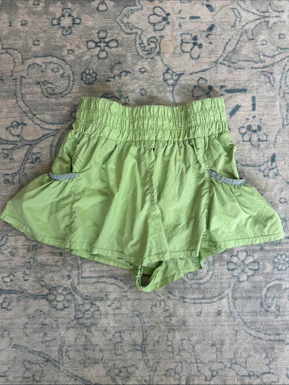 Free People Movement Women’s Lightweight Lime Green Athletic Shorts Medium